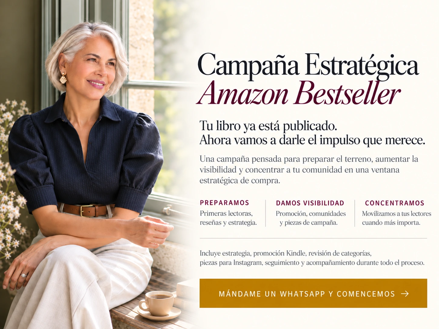 Campaña Estratégica Amazon Bestseller